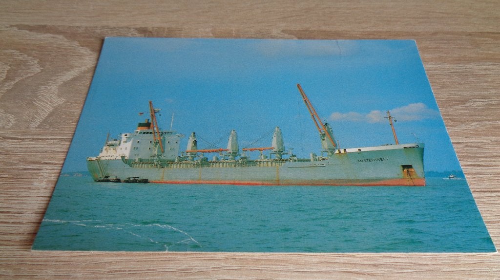m.s Amsteldreef, Verzenden, Gebruikt, Kaart, Foto of Prent
