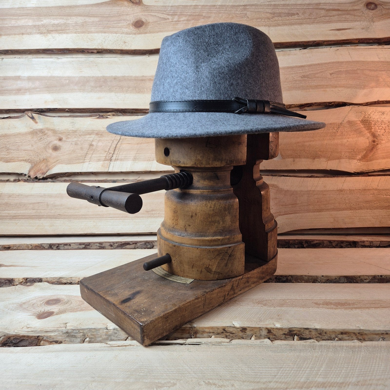 Woolfelt Fedora Traveller - Made in Italy - Grey - Size 60, Kleding | Heren, Hoeden en Petten, 60 cm (XL, 7½ inch) of meer, Hoed
