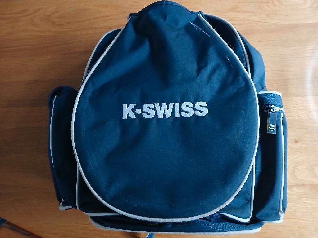 Te koop van het merk K-swiss een tennisrugzak., Ophalen, Gebruikt, Tas, K-Swiss