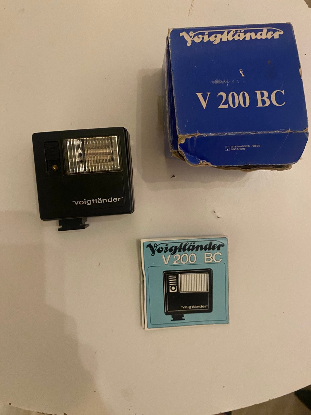 Vintage Voigtländer V 200 BC Flitser, Ophalen of Verzenden, Zo goed als nieuw, Overige merken