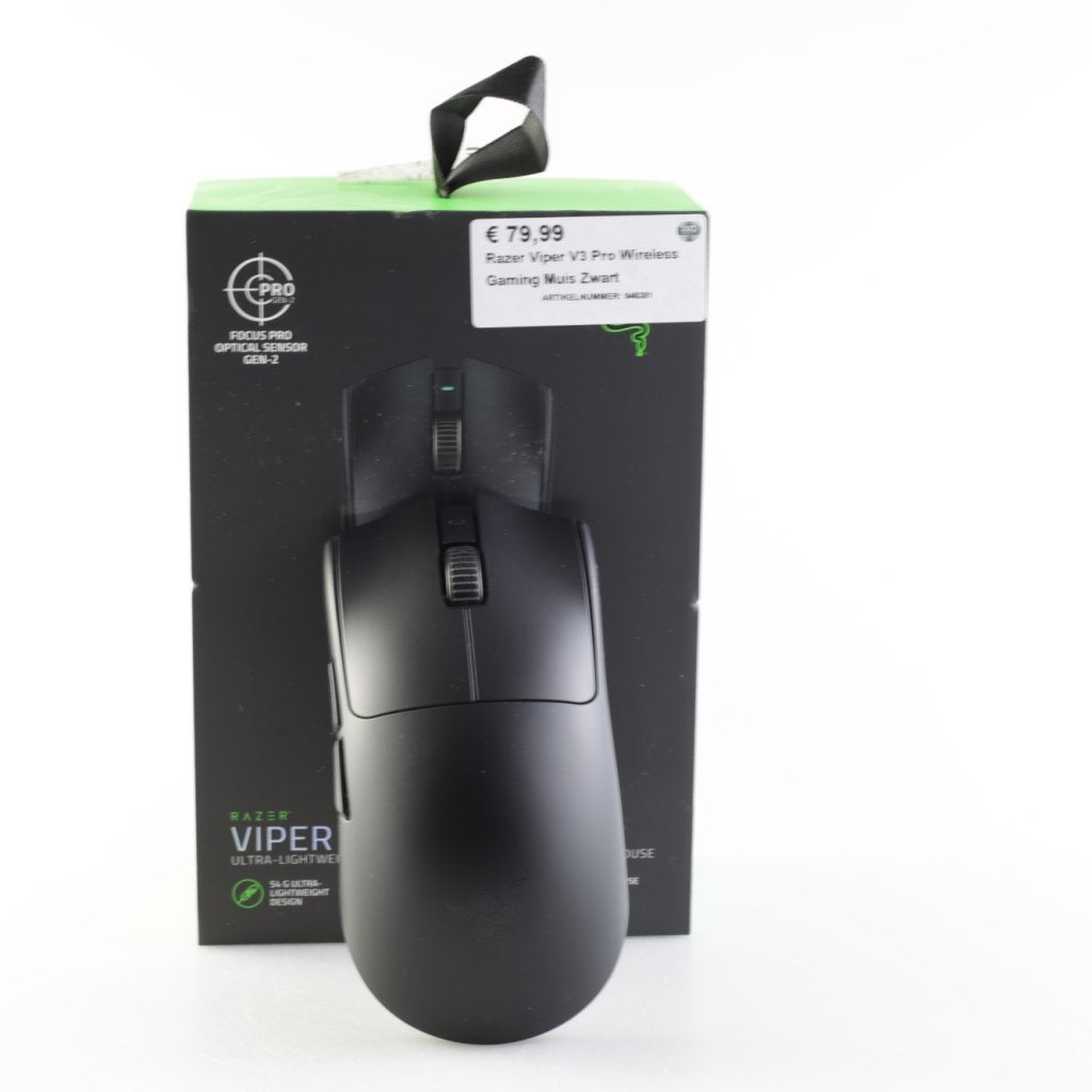 Razer Viper V3 Pro Wireless Gaming Muis Zwart, Computers en Software, Muizen, Razer, Zo goed als nieuw, Support@razer.com, Razer Inc.,
9 Pasteur,
Irvine, CA 92618,
United States