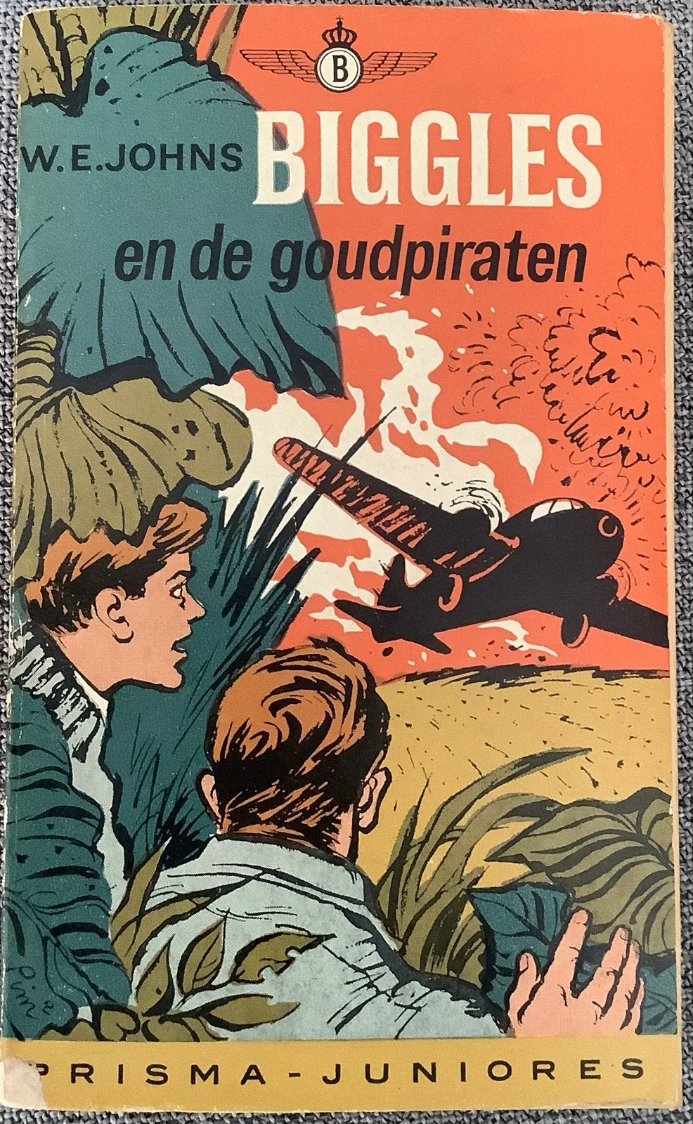 Biggles en de goudpiraten - Prisma Junior pocket 1962, Ophalen of Verzenden, Gelezen