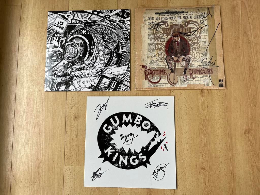 5 blues albums met handtekeningen, Cd's en Dvd's, Vinyl | Jazz en Blues, 1980 tot heden, Overige formaten, Ophalen of Verzenden