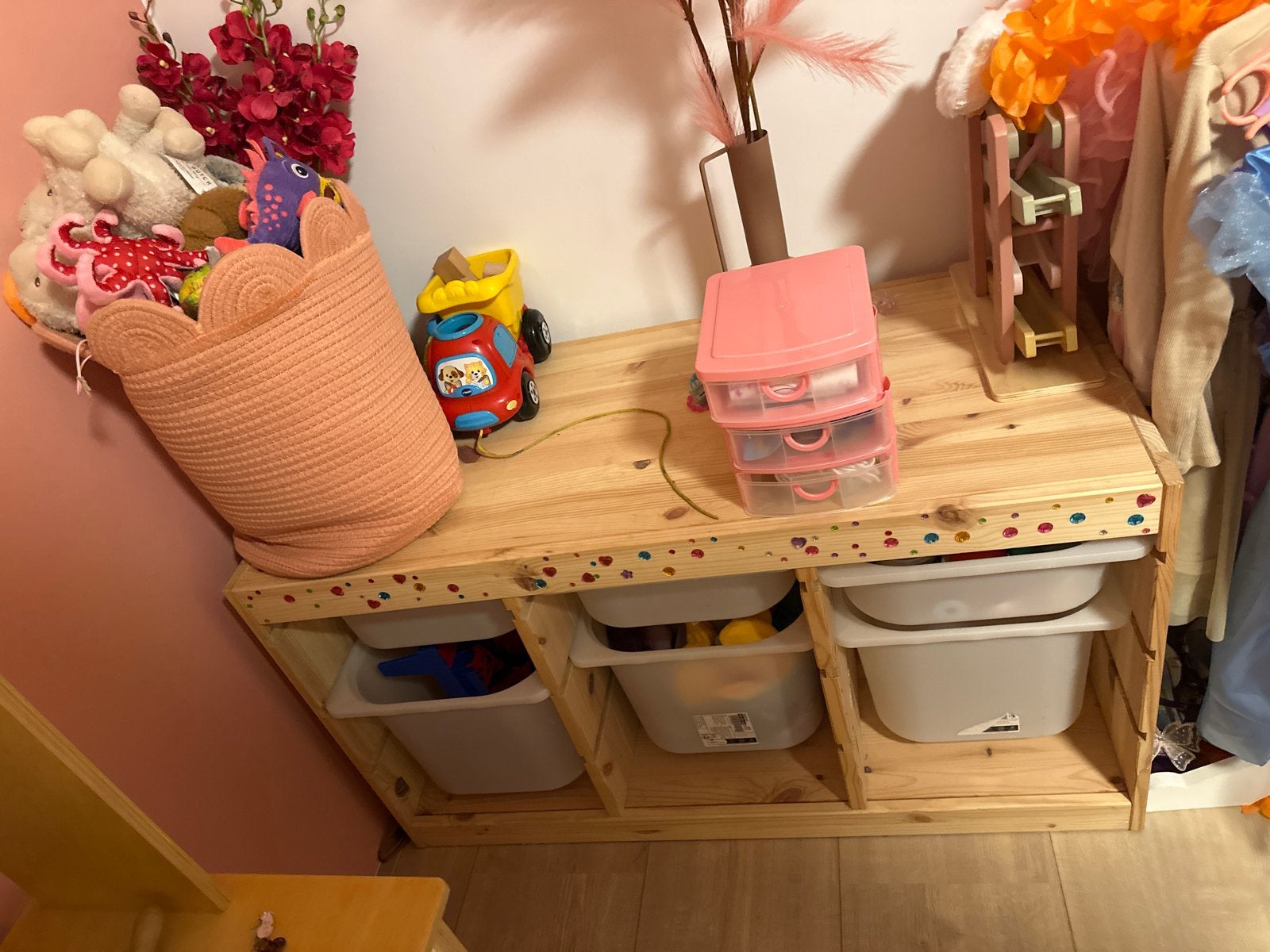 Ikea Houten opbergmeubel, Ophalen of Verzenden, Gebruikt, Kast