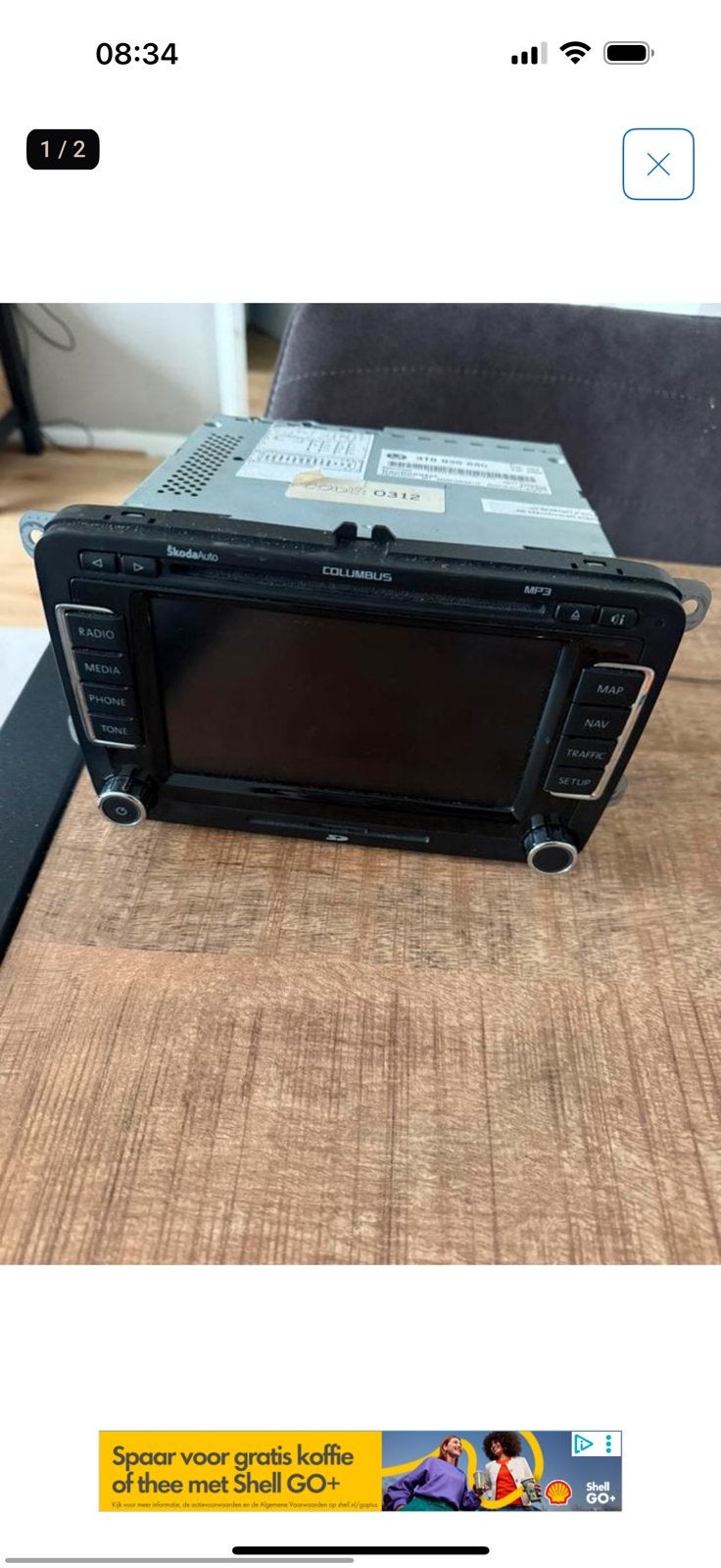 Skoda radio, Auto diversen, Autoradio's, Ophalen of Verzenden