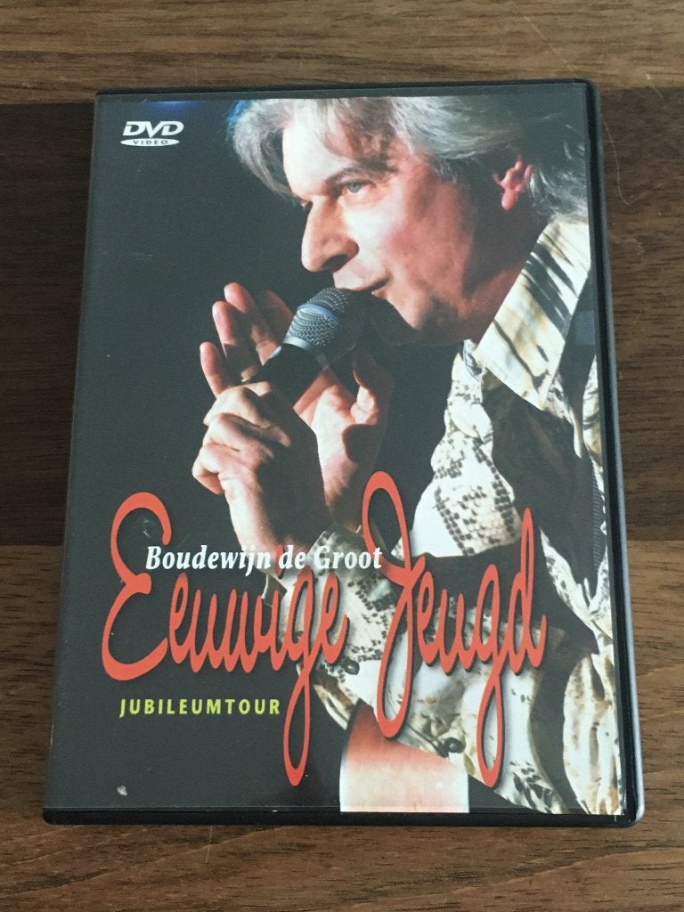 Dvd Boudewijn De Groot Eeuwige Jeugd Jubileumtour Live 2004, Alle leeftijden, Ophalen of Verzenden, Gebruikt, Muziek