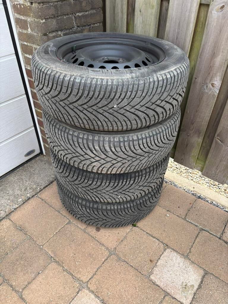 Winterbanden met stalen velg, Ophalen of Verzenden, Gebruikt