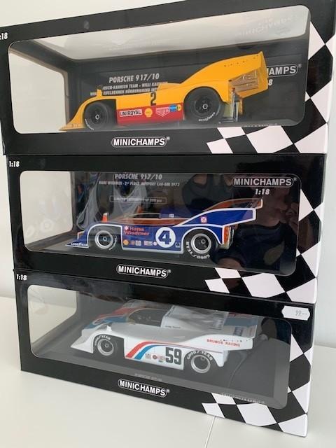 Schaalmodellen Porsche 917/10 schaal 1/18., Ophalen of Verzenden, Zo goed als nieuw, Auto, MiniChamps