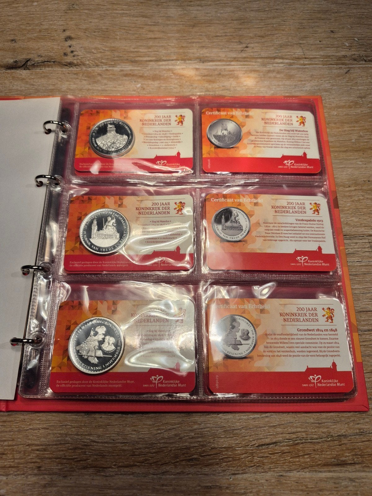 200 jaar Koninkrijk der Nederlanden muntset, Postzegels en Munten, Ophalen of Verzenden, Nederland, Munten