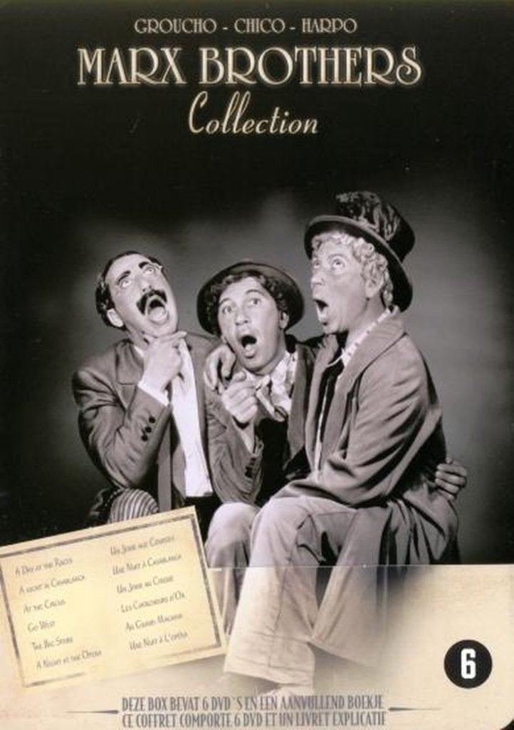 Marx Brothers - collection - 6 disc - Special edition, Engels, Verzenden, Alle leeftijden, Nederlands