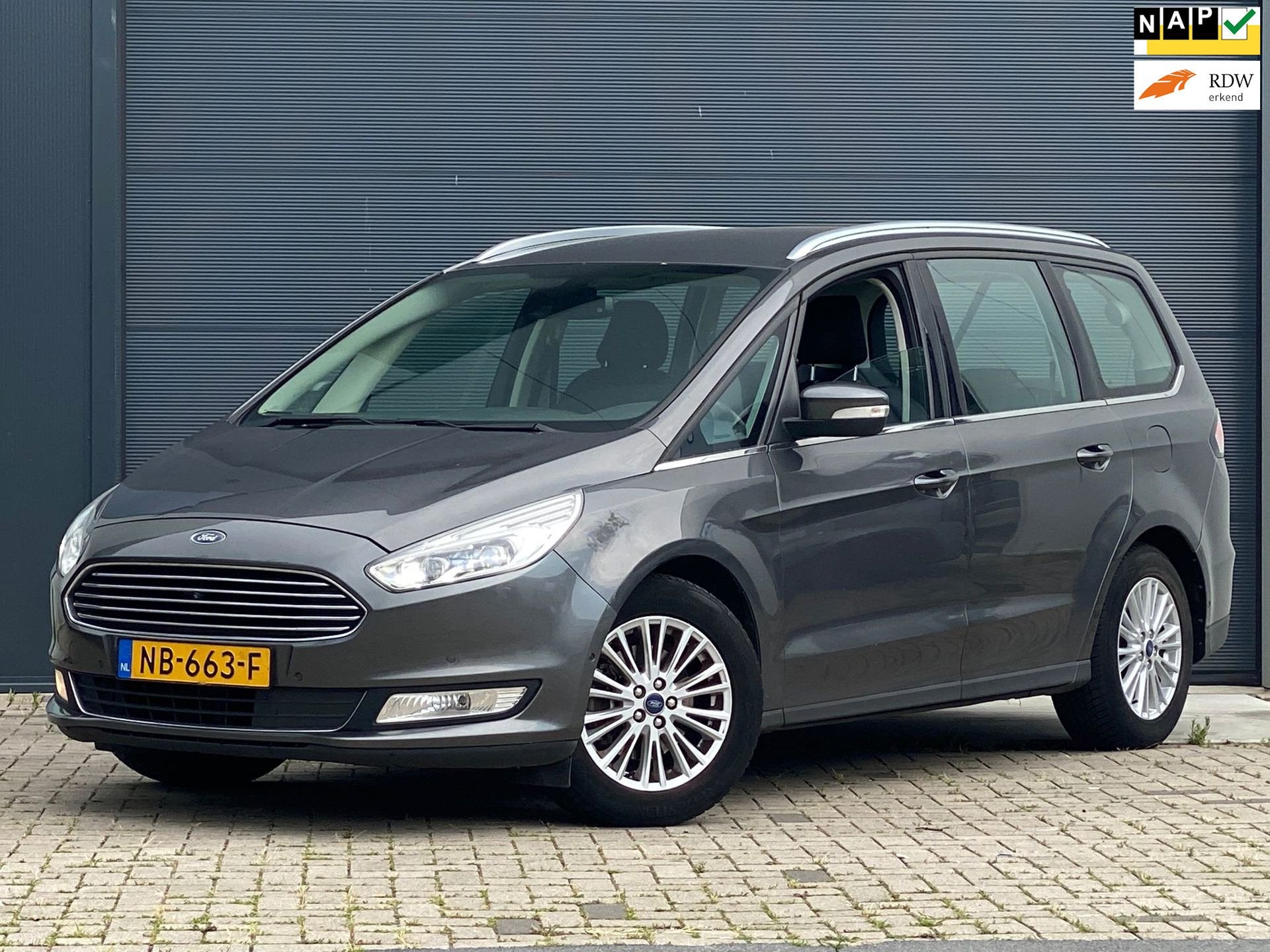 Ford Galaxy 2.0 TDCi Titanium 7PERSOONS PANORAMA NAVI CAMERA, Auto's, Voorwielaandrijving, Gebruikt, Euro 6, 1655 kg
