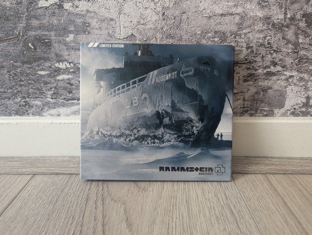 Rammstein: Rosenrot (L.E.)[CD/DVD], Cd's en Dvd's, Metal, Verzenden, Zo goed als nieuw, Digipak