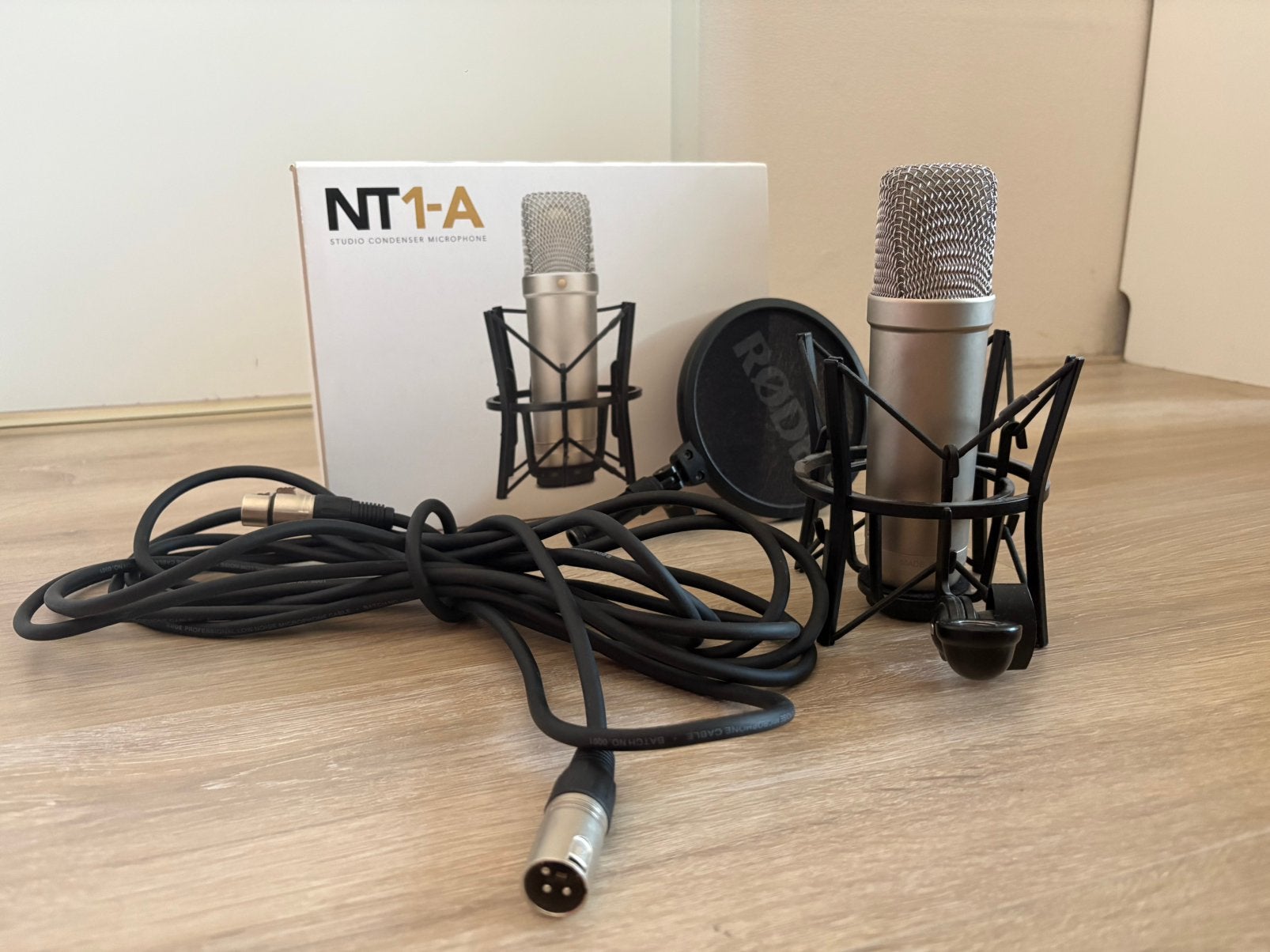 RODE NT1-A, Muziek en Instrumenten, Microfoons, Zo goed als nieuw, Studiomicrofoon, Ophalen of Verzenden