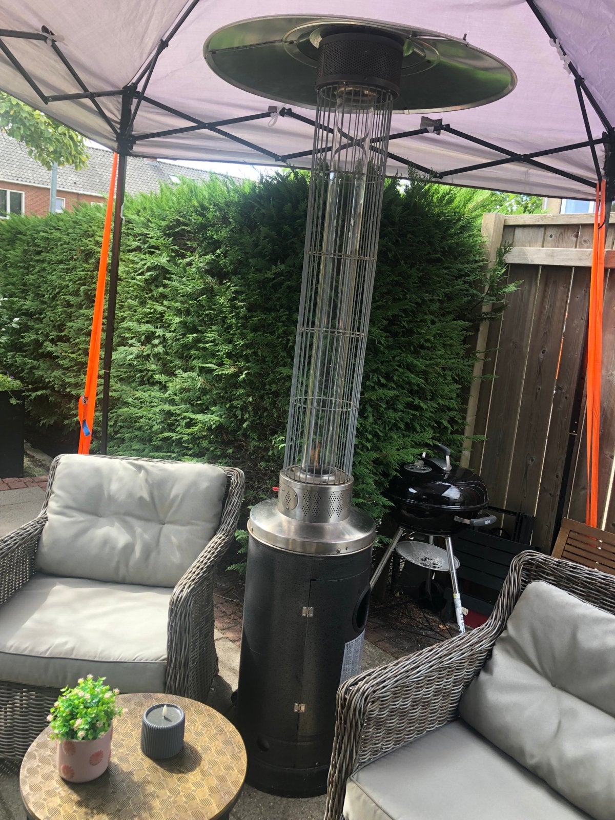 Terrasverwarmer - Sfeervol en Warm, Ophalen of Verzenden, Gebruikt, Gas, Vloer