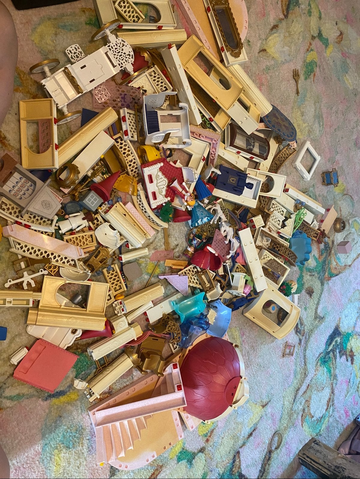 Veel playmobil, Ophalen, Gebruikt