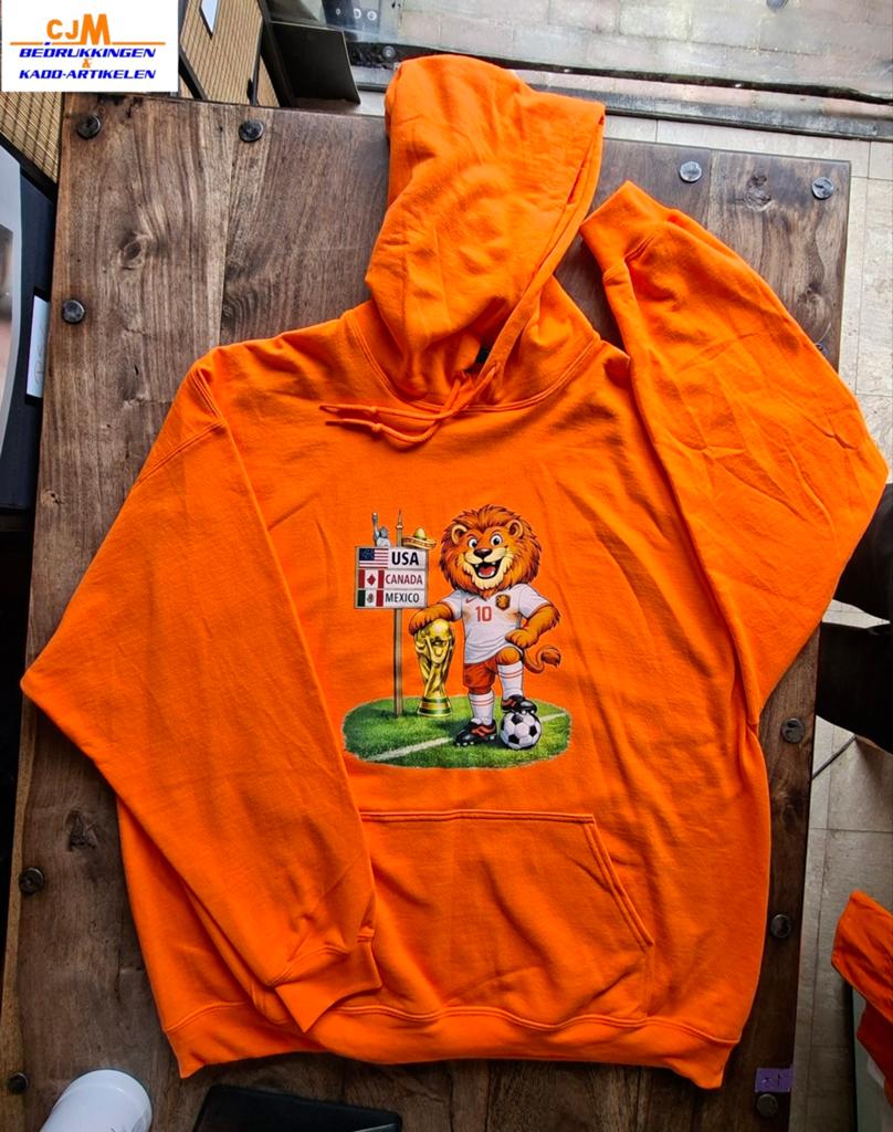 Oranje hoodie WK voetbal 2026 Gildan XXL, Nieuw, Ophalen of Verzenden, Gildan, Overige maten