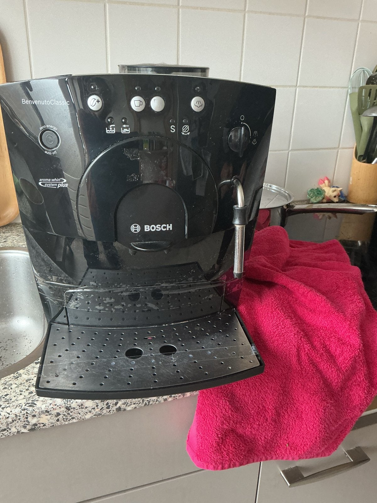 Bosch BenvenutoClassic Espressoapparaat - Gebruikt, Ophalen, Afneembaar waterreservoir, Gebruikt, Espresso apparaat