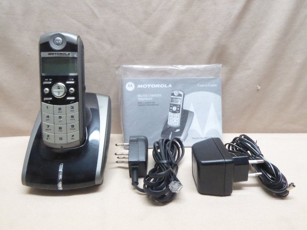 Motorola | digitale draadloze telefoon | model ME4052, Telecommunicatie, Ophalen of Verzenden, Zo goed als nieuw, 1 handset, Stralingsarm