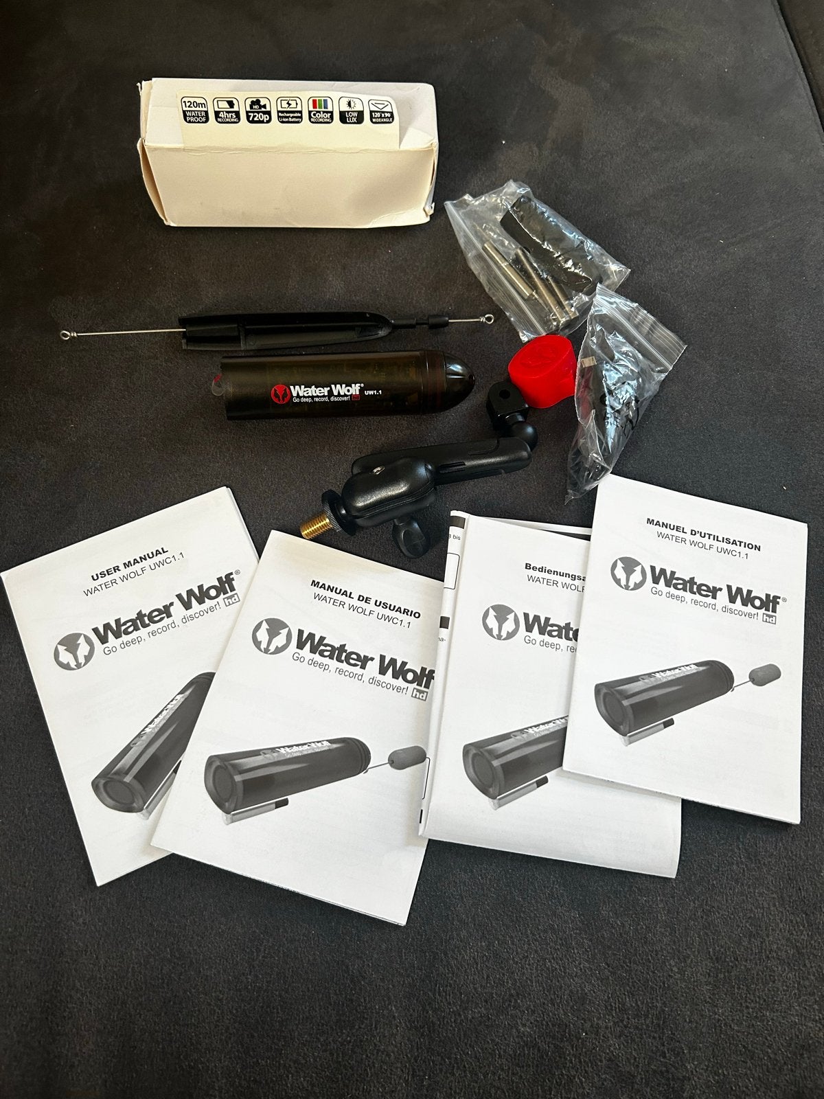 Water Wolf UW 1.1 Onderwater Camera voor Vissen, Ophalen of Verzenden, Nieuw, Overige typen