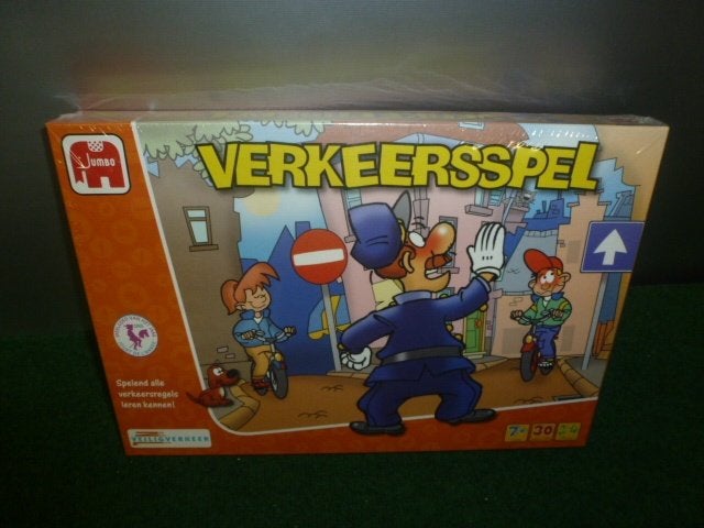 NIEUW super leuk en leerzaam spel VERKEERSSPEL, Een of twee spelers, Ophalen of Verzenden, Nieuw
