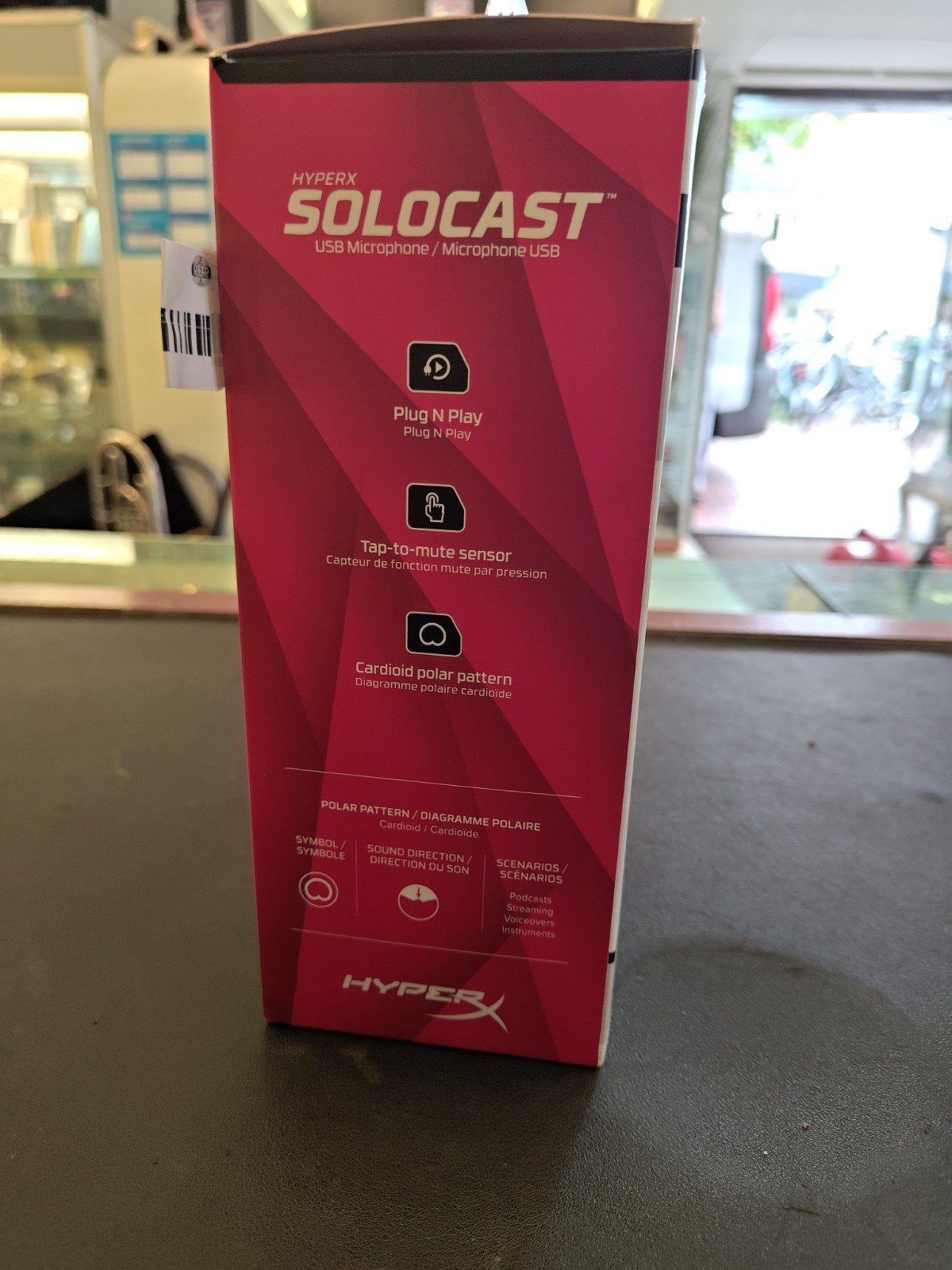 HyperX SoloCast USB Microfoon - Compact en Flexibel, Onbekend, Nieuw, Ophalen of Verzenden, Onbekend