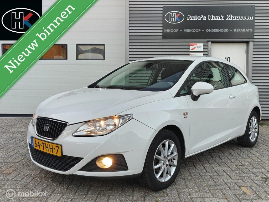 Seat Ibiza 3-deurs 1.2TSi 105pk Automaat DSG-7 Style CruiseC, Auto's, Seat, Euro 5, 40 €/maand, 4 cilinders, Origineel Nederlands