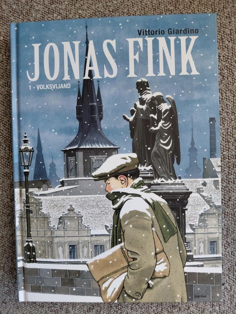 Jonas Flink - 1 Volksvijand hc., Eén stripboek, Ophalen of Verzenden, Gelezen