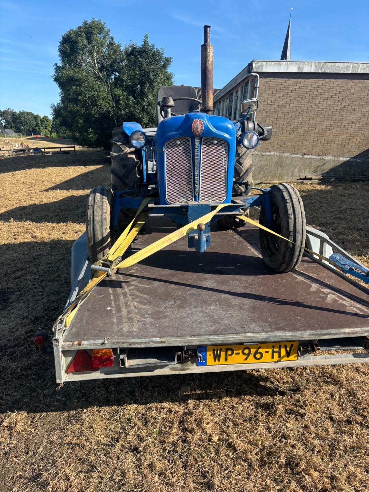 Fordson dexta met gebruiksporen, Ophalen, Gebruikt