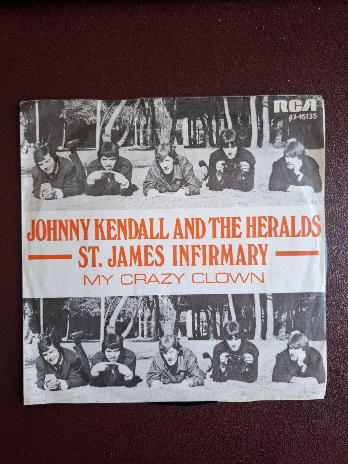 Johnny Kendall & The Heralds - St. James Infirmary 7 inch, Gebruikt, 7 inch, Ophalen of Verzenden, Pop