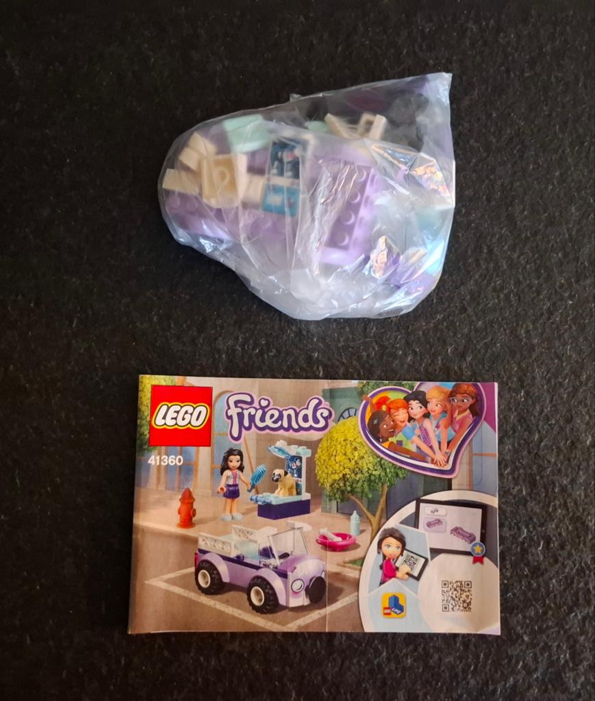 Lego Friends 41360 Emma's mobiele dierenkliniek, Lego, Compleet, Friends, Ophalen of Verzenden
