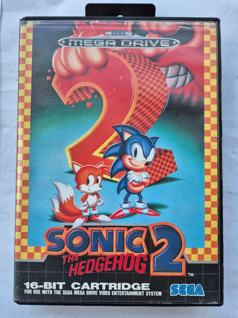 SONIC the HEDGEHOG 2, Spelcomputers en Games, Games | Sega, Gebruikt, 1 speler, Racen en Vliegen, Ophalen of Verzenden