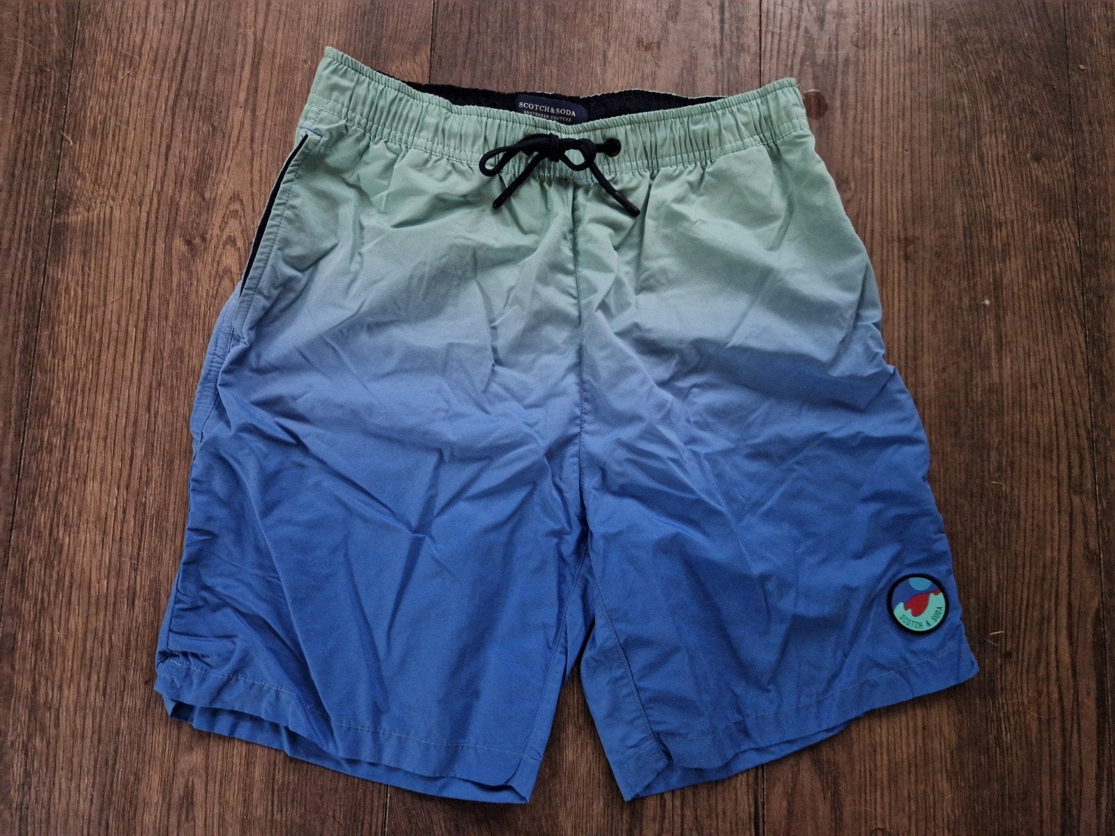 Superleuke heren/jongens zwembroek  - Maat S - Scotch & Soda, Blauw, Ophalen of Verzenden, Zwemshort, Scotch & Soda