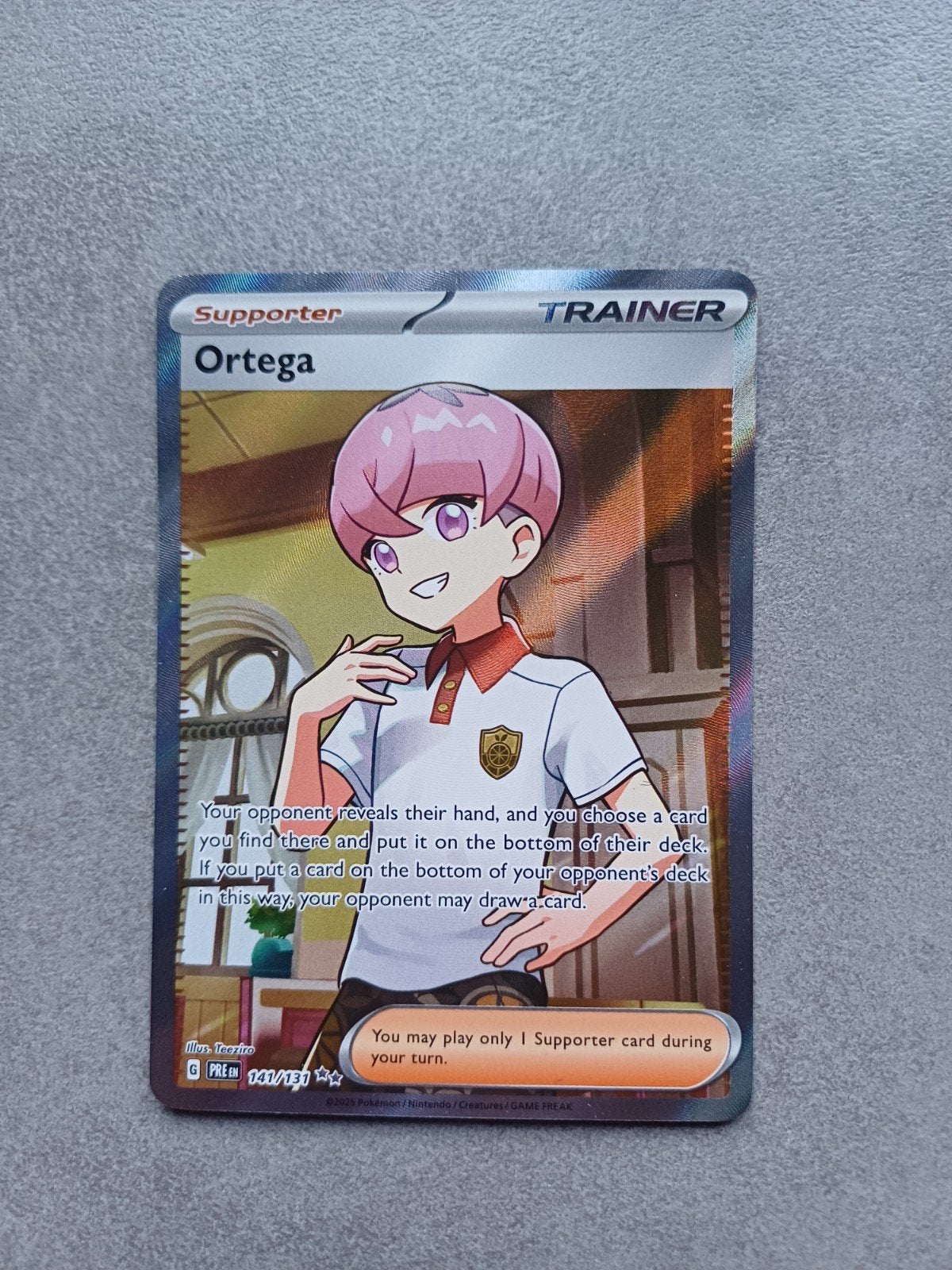 Pokémon Ortega- 141/131, Ophalen of Verzenden, Losse kaart