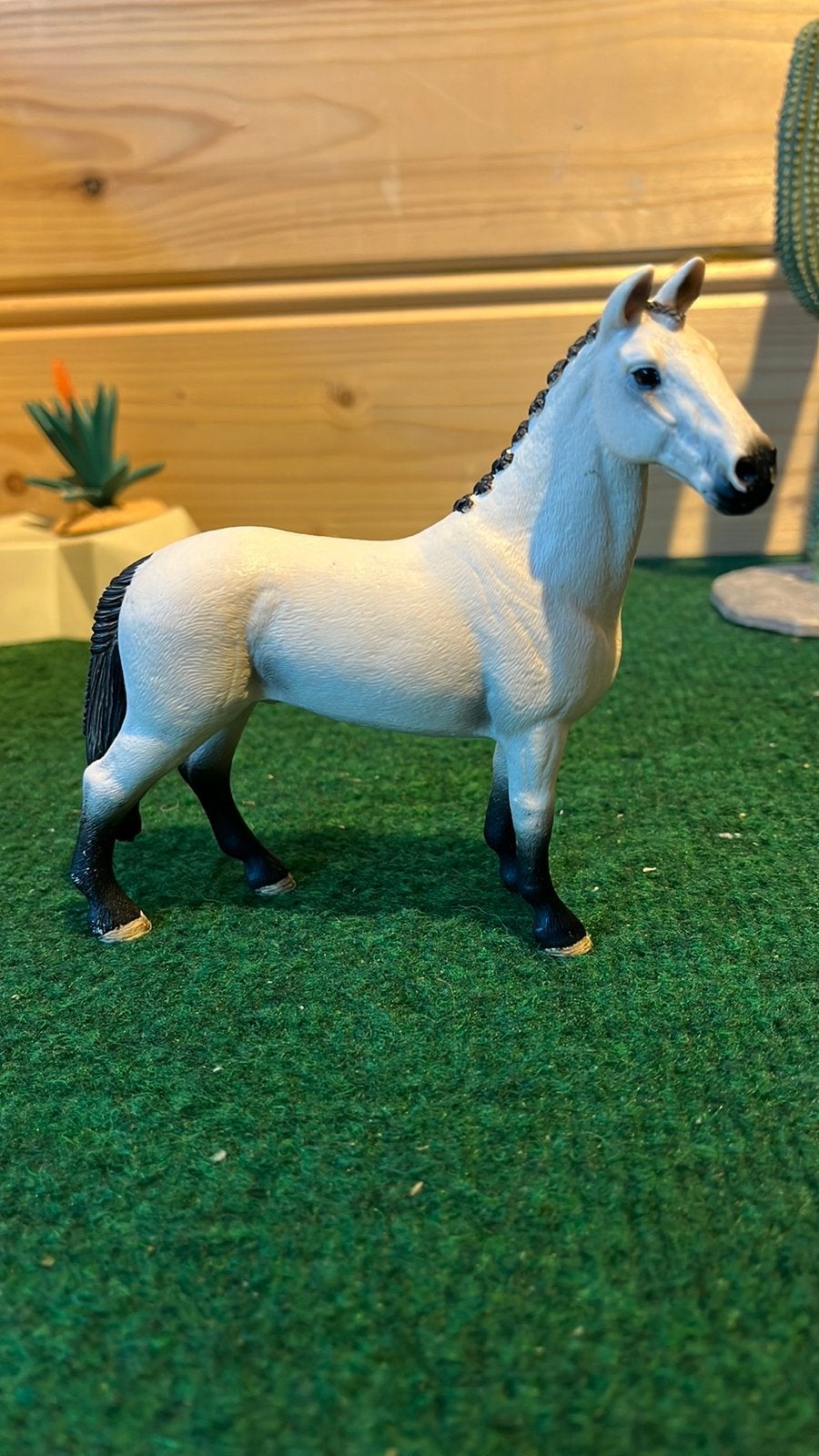 Schleich tennessee walker hengst, Ophalen of Verzenden, Zo goed als nieuw, Paard, Beeldje of Figuurtje