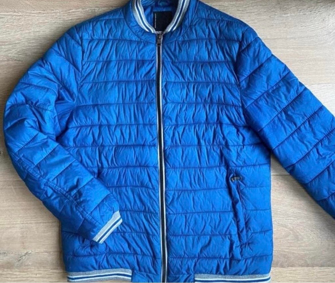 Smog jas - Maat M, Ophalen of Verzenden, Zo goed als nieuw, Overige maten, Blauw