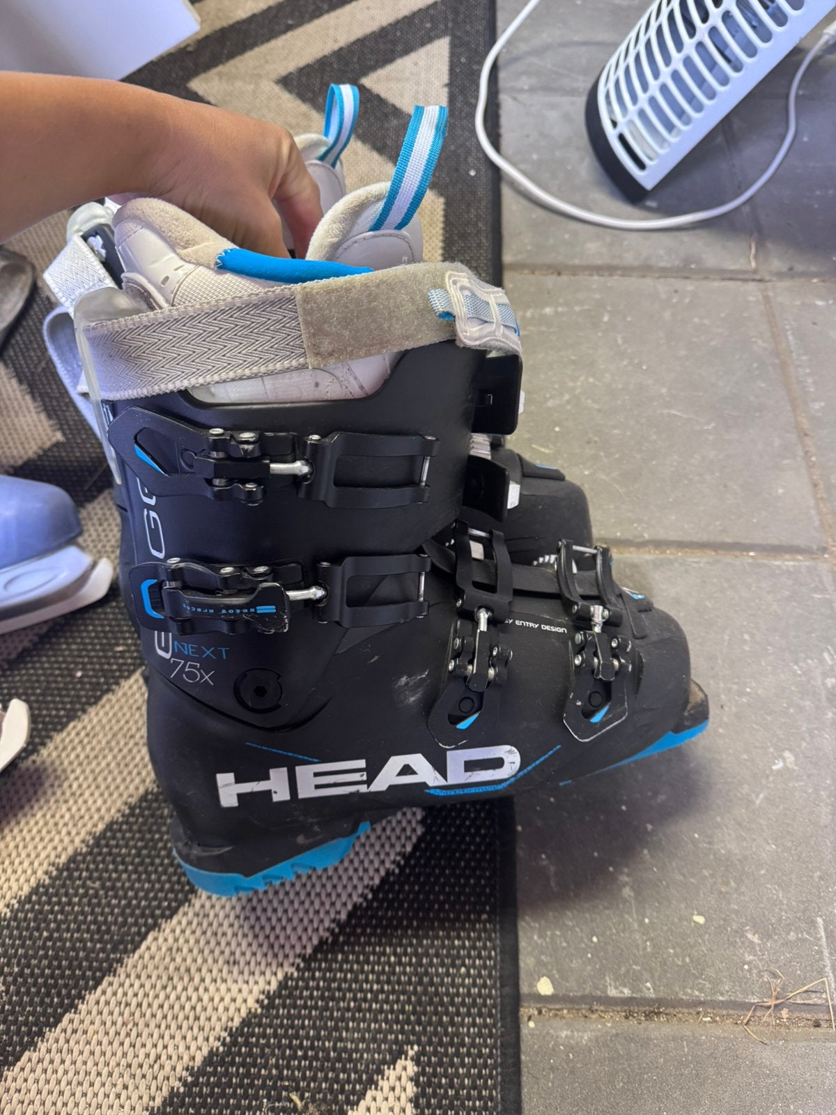 Ski schoenen head next 75 maat 40,5, Ophalen, 160 tot 180 cm, Schoenen, Zo goed als nieuw
