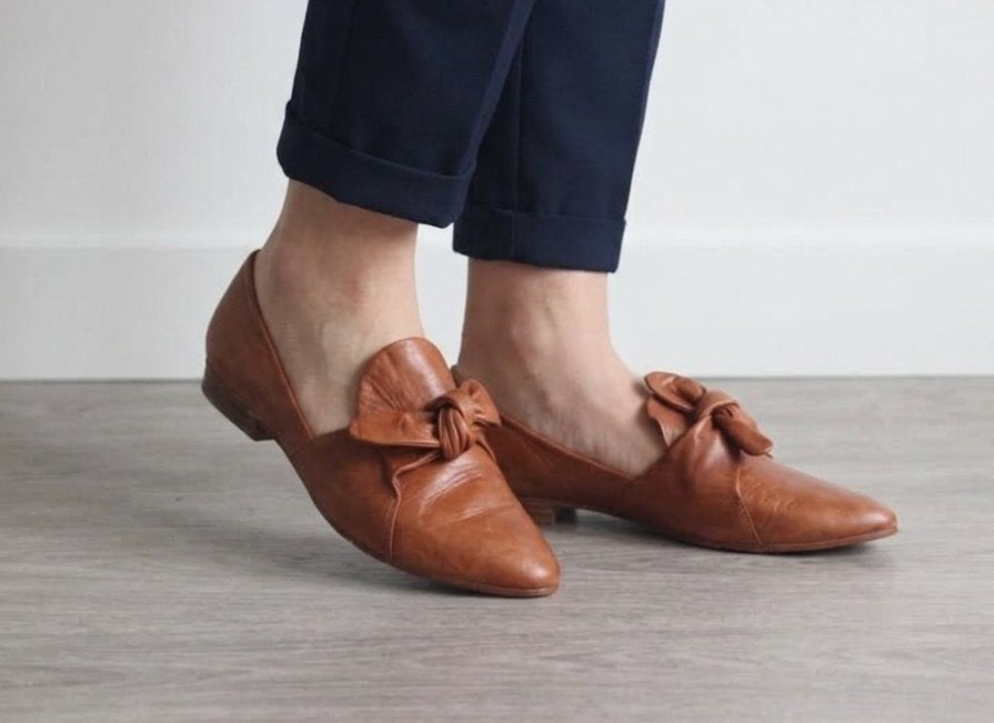 Everybody - mooie leren loafers cognac - maat 38, Kleding | Dames, Bruin, Verzenden, Instappers, Everybody