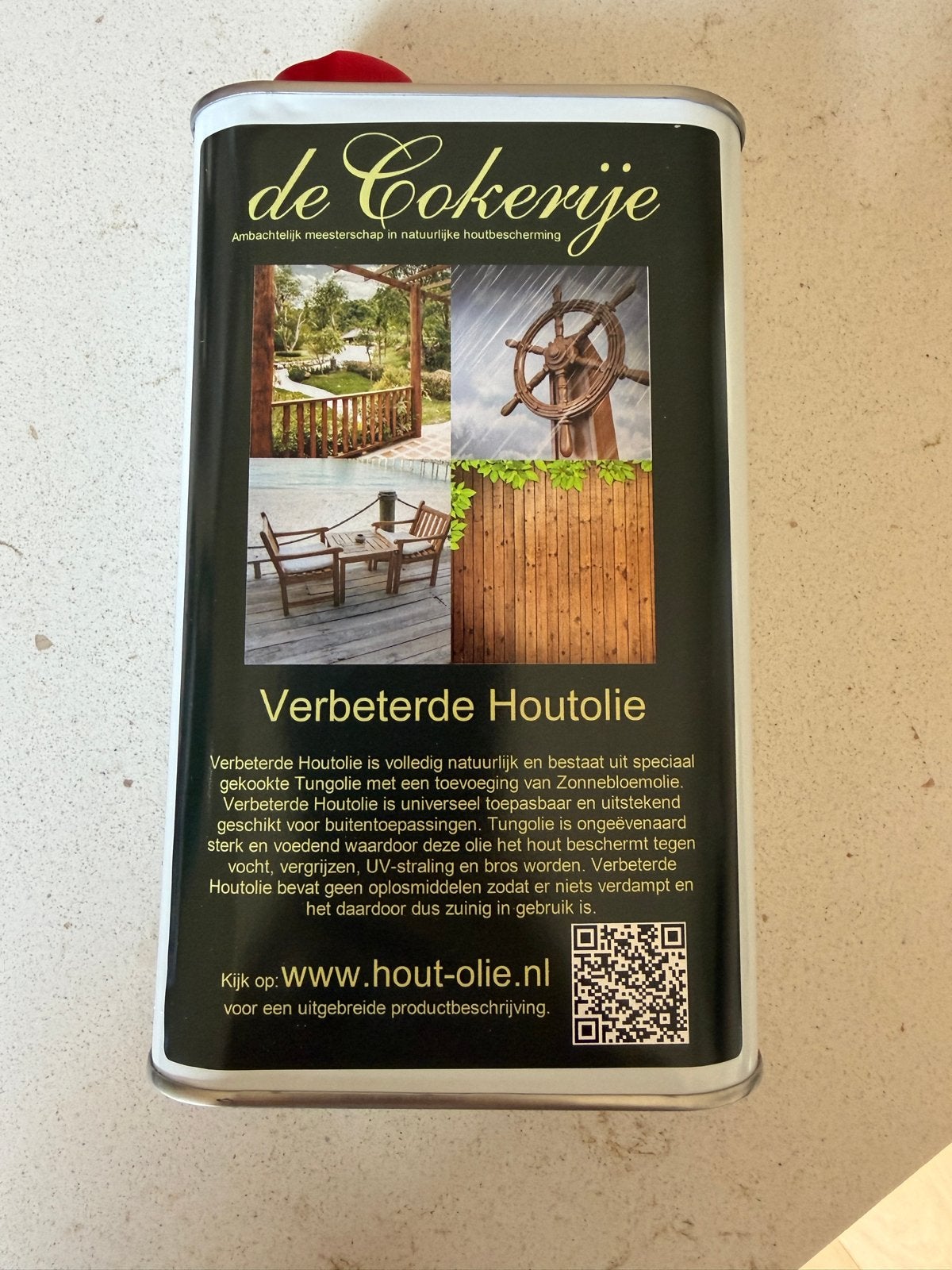 De Cokerieje Verbeterde Houtolie - Ongeopend, Nieuw, Doe-het-zelf en Verbouw, Verf, Beits en Lak, Ophalen, Overige kleuren, Nieuw