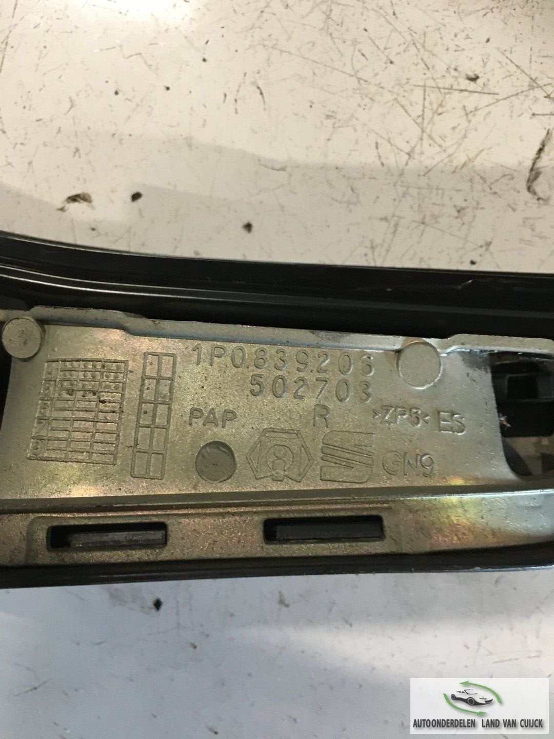 Seat Leon 2006 Deur greep  Rechtsachter, Auto-onderdelen, Gebruikt, -, Deur, -