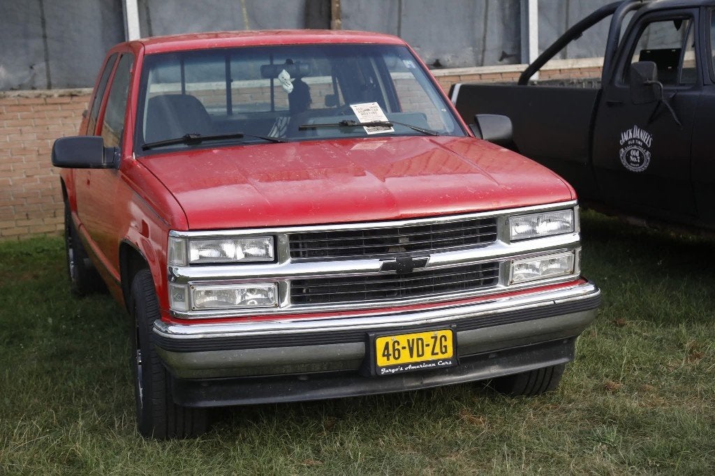 Chevrolet silverado stepside, Auto's, Chevrolet, 8 cilinders, Overige carrosserieën, Silverado, Grijs