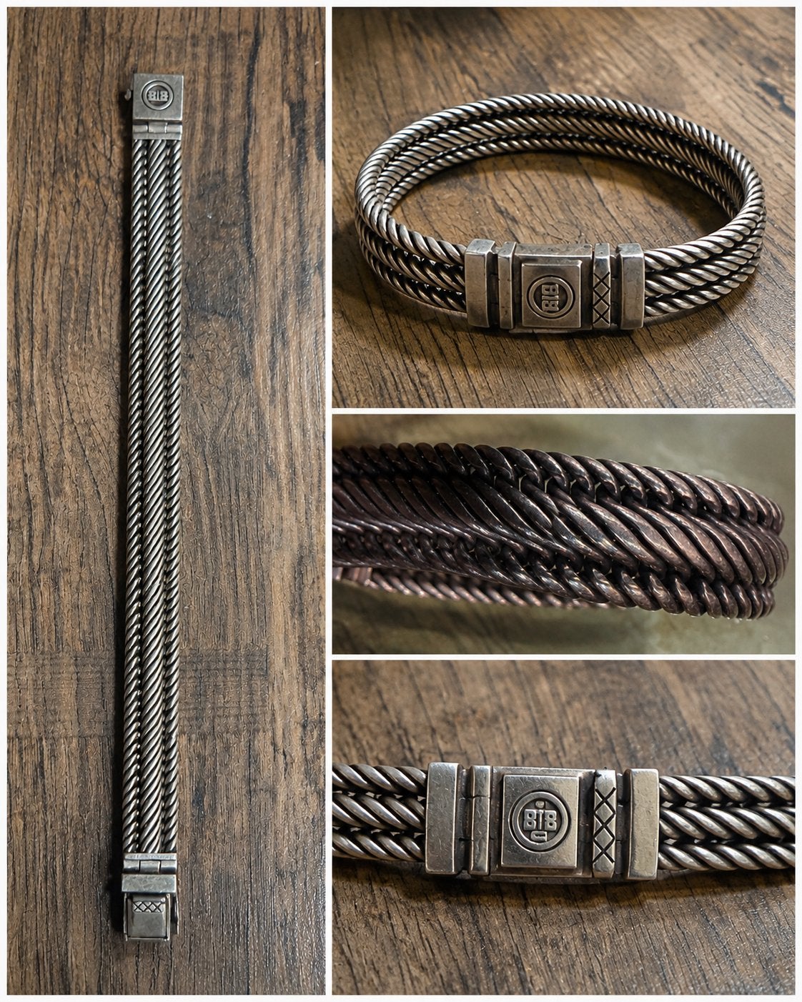 Buddha to Buddha Edwin armband 925 zilver - 22 cm, Ophalen of Verzenden, Gebruikt, Zilver