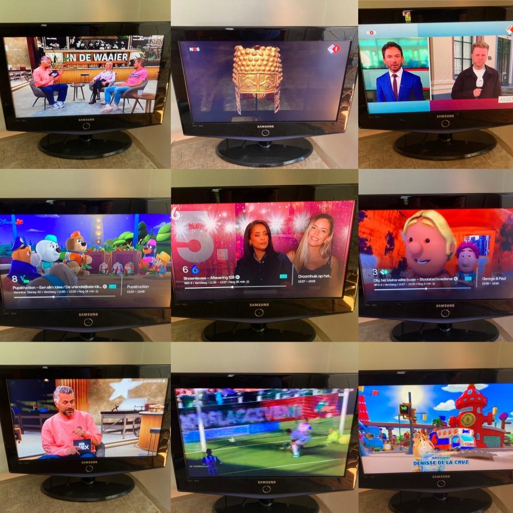 LCD TV met nog ouderwetse warme diepe kleuren Samsung, LCD, 120 Hz, Ophalen of Verzenden, Zo goed als nieuw
