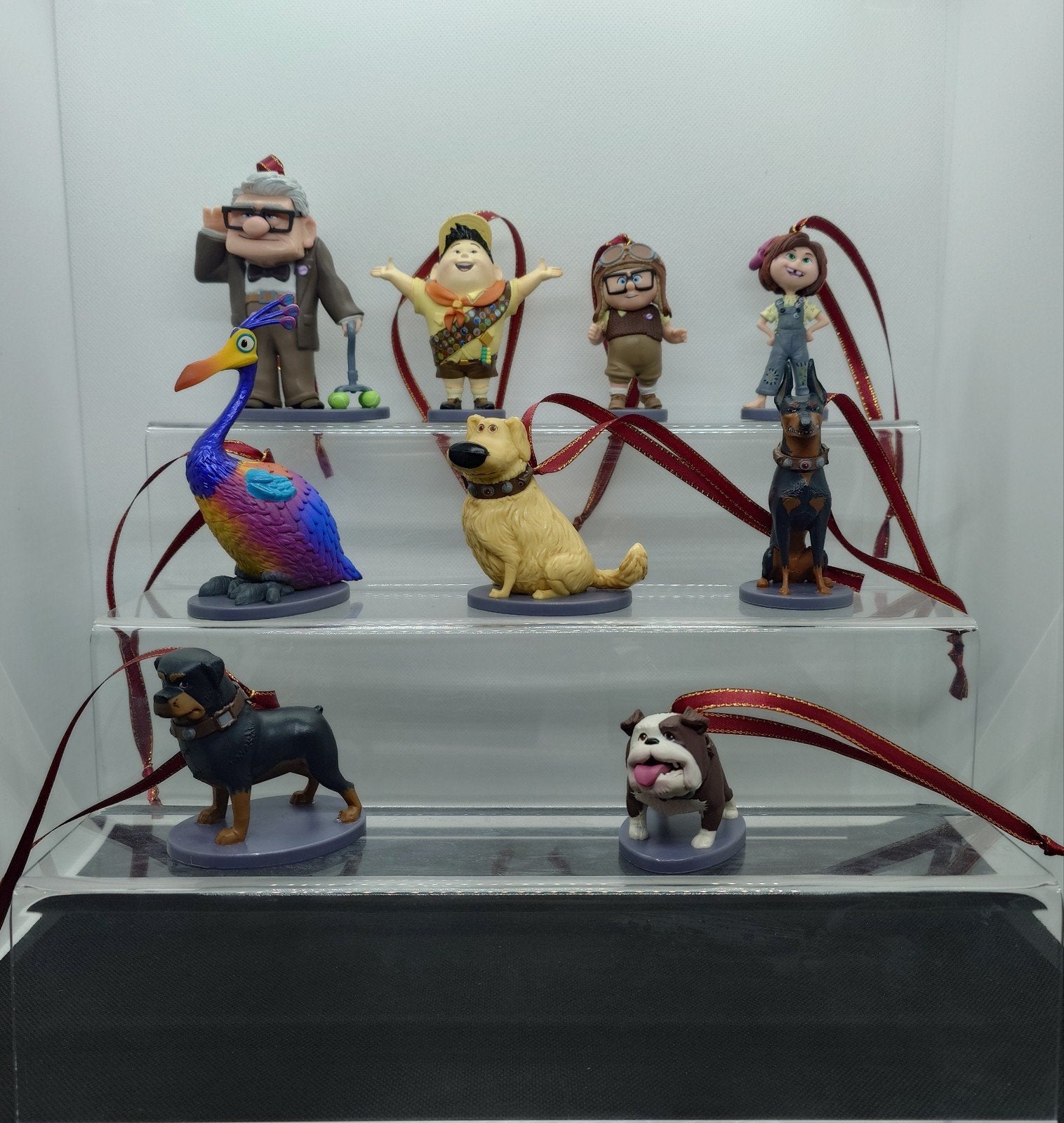 Disney Pixar Up set kerst ornamenten ornament hanger, Verzamelen, Ophalen of Verzenden, Nieuw