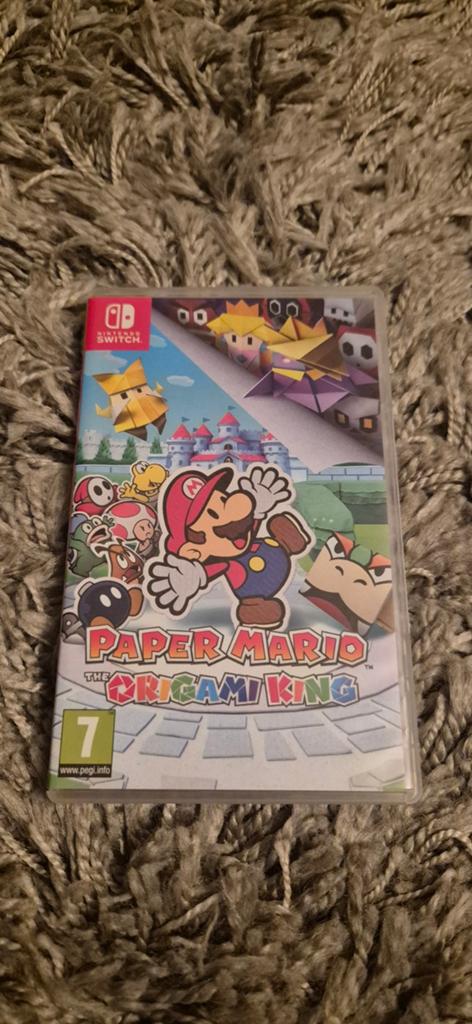 Paper Mario: The Origami King - Nintendo Switch, Spelcomputers en Games, Ophalen of Verzenden, Zo goed als nieuw