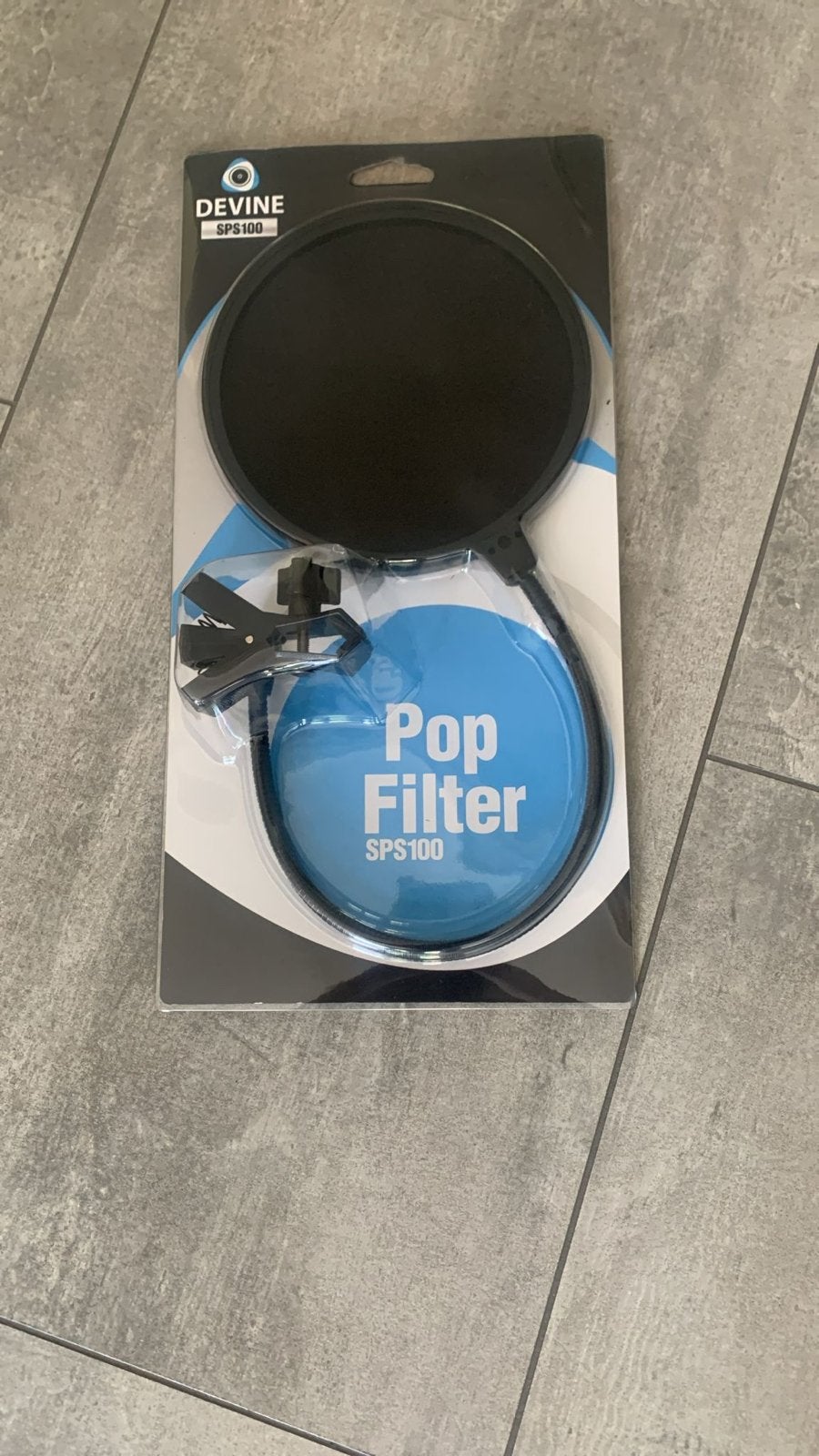 Devine SPS100 Pop Filter voor Microfoon, Muziek en Instrumenten, Microfoons, Nieuw, Ophalen