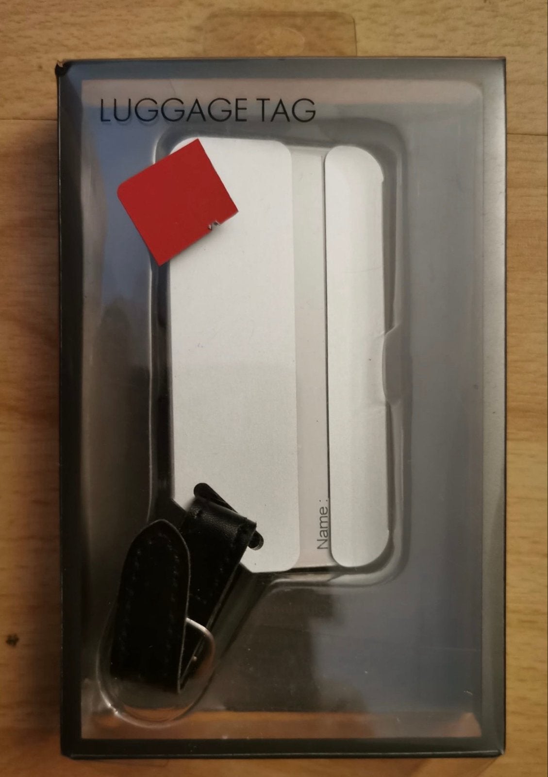Nieuw en handig bagagelabel voor al uw reizen, Ophalen of Verzenden, Nieuw, Wit, Overige typen