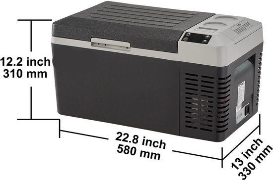 Auto Koelbox - Elektrische Koelbox - Enkele zone - 12V - 20L, Corvance B.V., Verzenden, Nieuw, Corvancebol@gmail.com