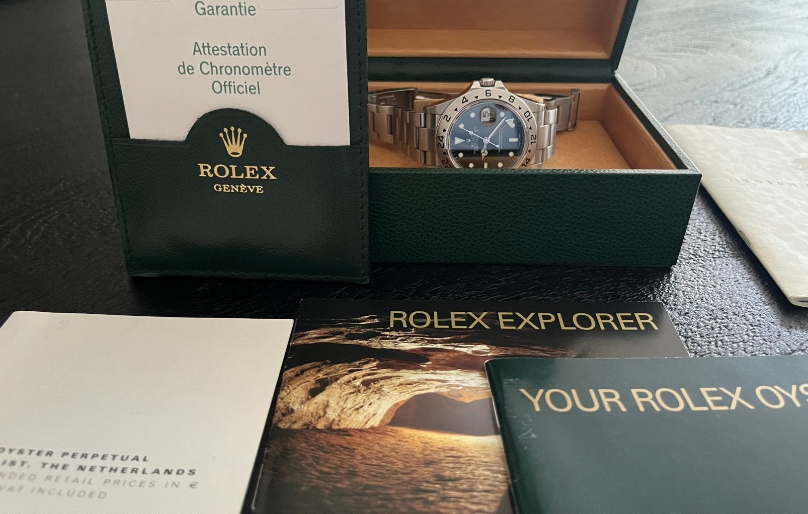 Rolex Explorer 2 16570, Ophalen, Zo goed als nieuw, Staal, Rolex