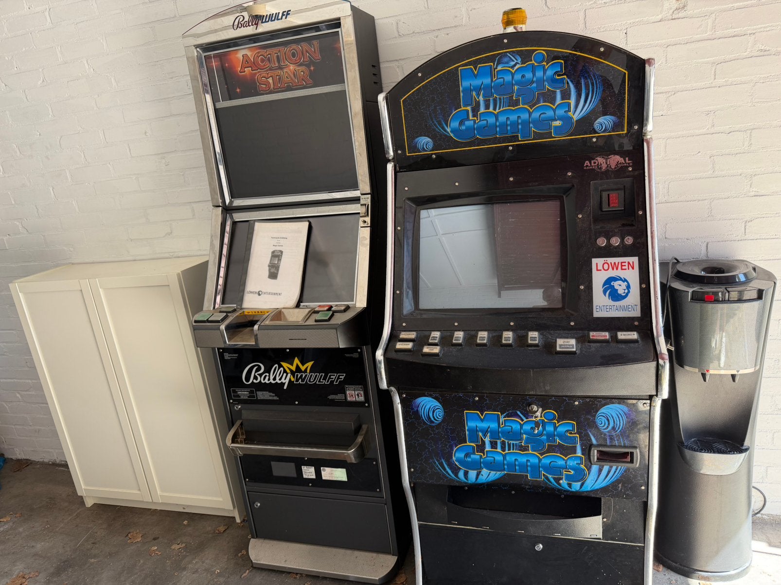 Twee klassieke gokautomaten – uit privécollectie, Ophalen, Gebruikt, 1970 tot heden, Overige merken