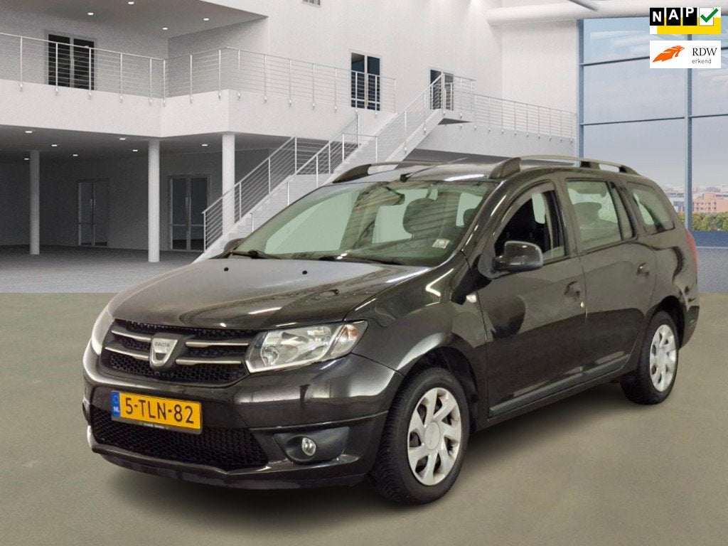 Dacia Logan MCV 0.9 TCe Lauréate, Auto's, Voorwielaandrijving, Zwart, Origineel Nederlands, Bedrijf